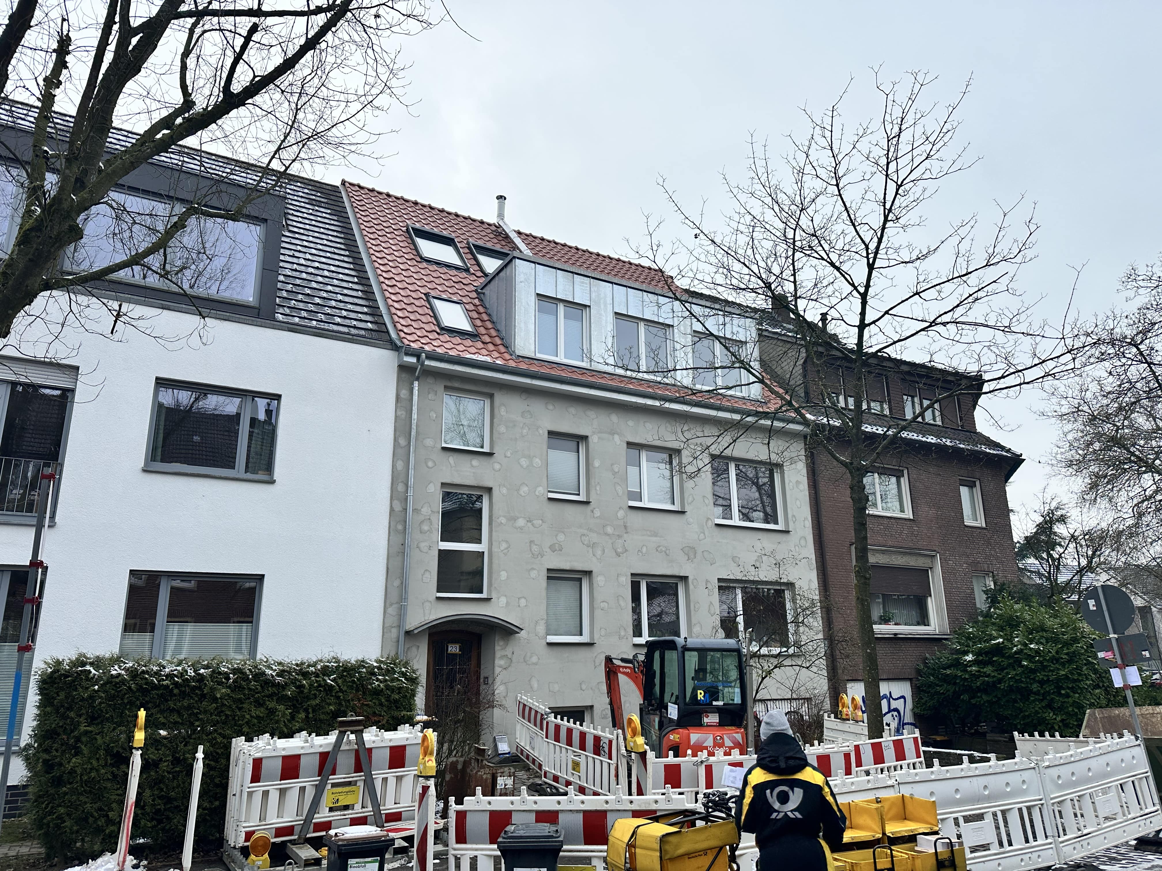 Energetische Sanierung mit Dachgeschossausbau